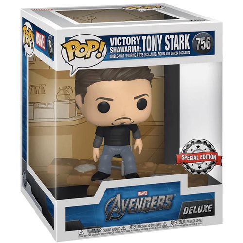 Funko Pop! Marvel Avengers - Victory Shawarma: Tony Stark (Excl.) slika 2