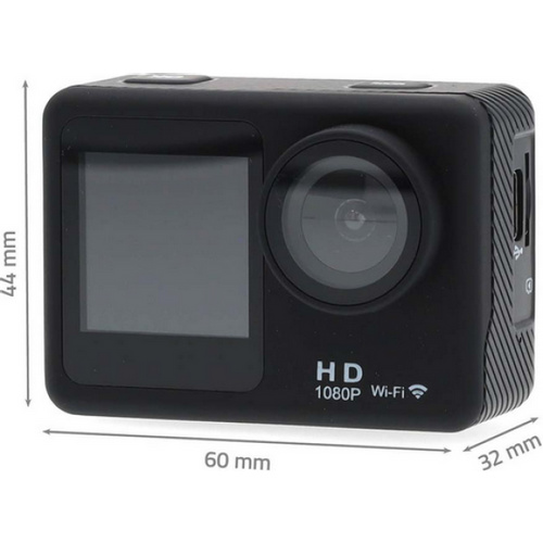 ACAM31BK Dual screen action cam with HD 1080p@30fps resolution Nedis slika 5