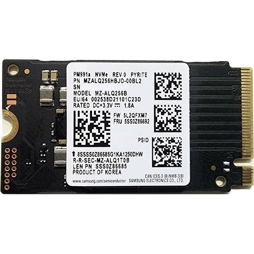 SSD SAMSUNG M.2 PCIe NVMe 256GB (40mm) slika 1