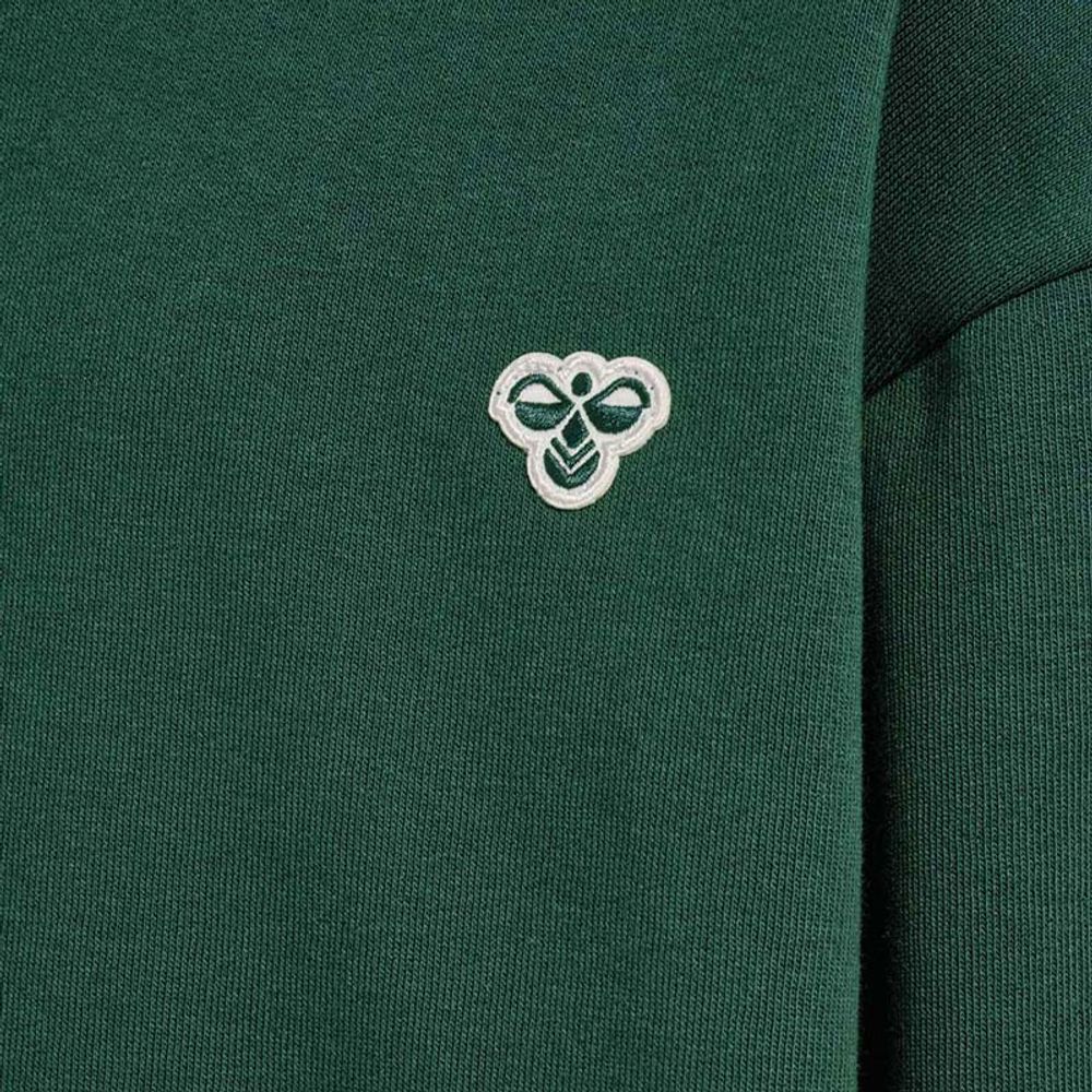Hummel Dječiji duks HMLJR Loose Hoodie Bee, Zeleni slika 3