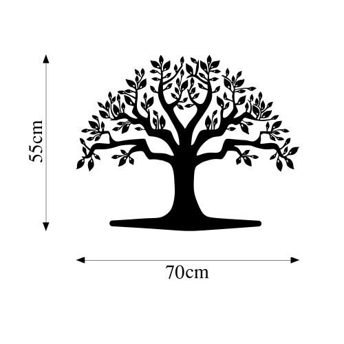 Wallity Metalna zidna dekoracija, Monumental Tree 20 slika 5