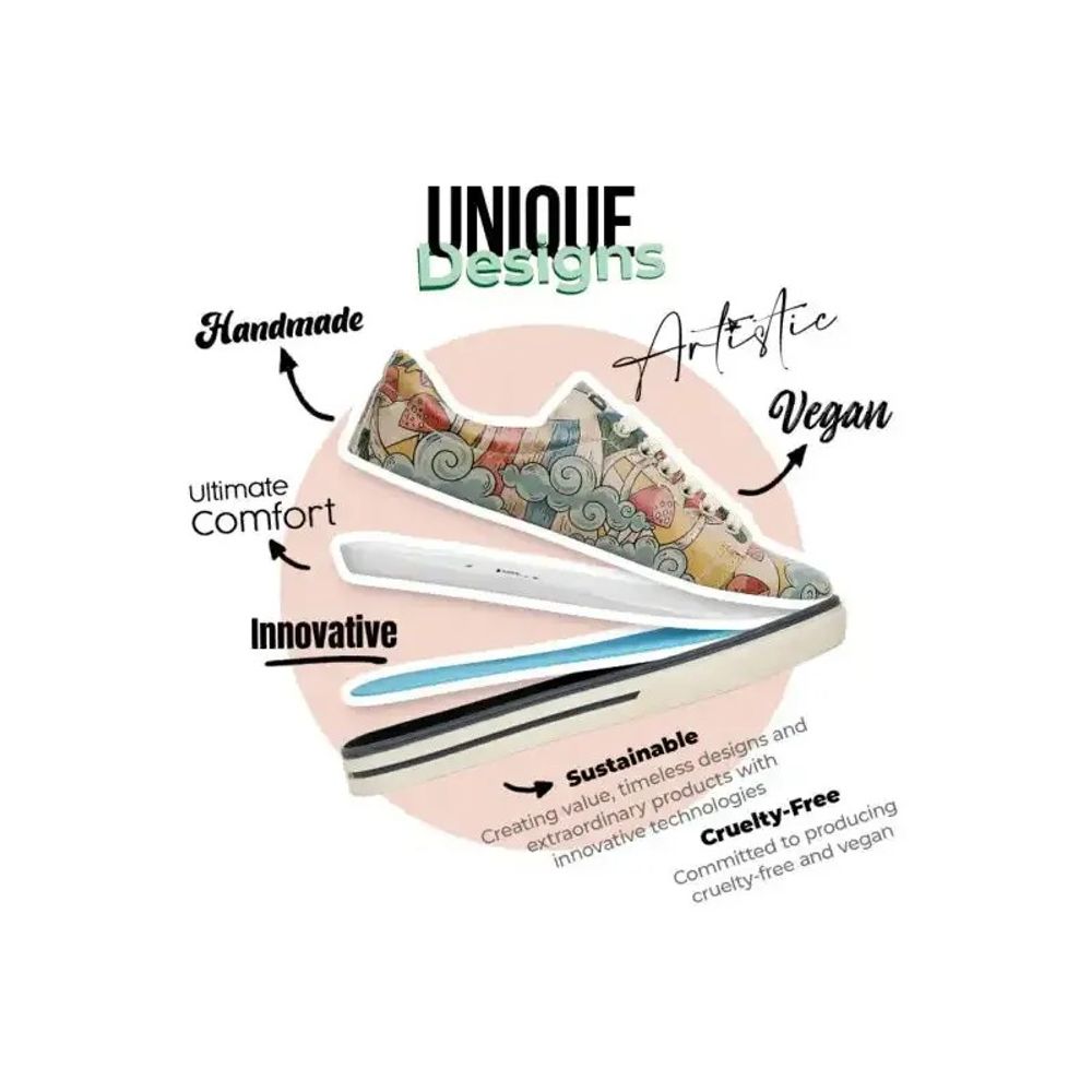 DOGO Ženske patike Sneakers The Sun Never Goes Down slika 5