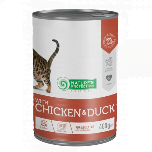 NP Adult Sterilised Chicken&Duck - 400g slika 1
