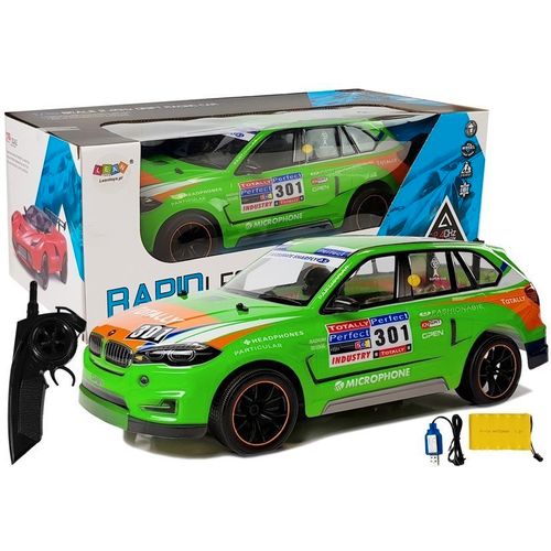 Auto na daljinsko upravljanje Sports Car R/C 1:10 2.4G Green - zeleni slika 1