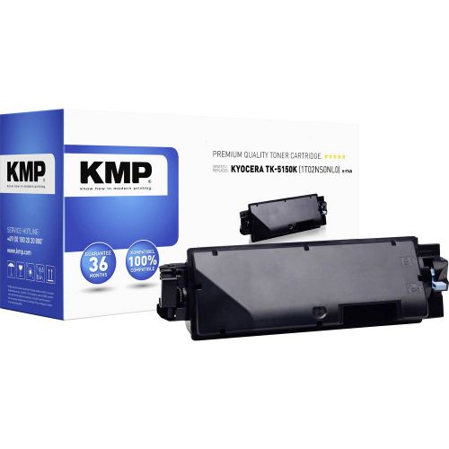 KMP toner zamijenjen Kyocera TK-5150K kompatibilan crn 12000 Stranica K-T74B slika 1