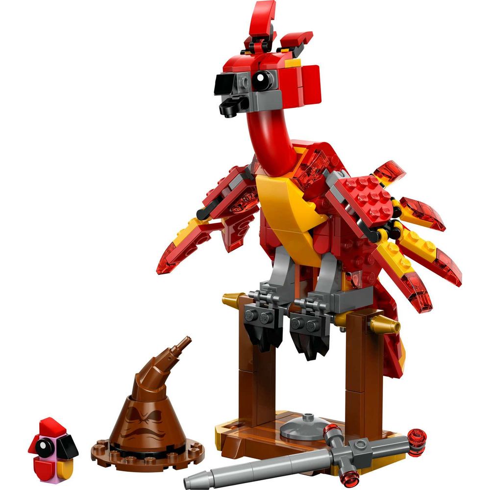 LEGO 76448 Fawkes™: Dumbledore's Phoenix slika 2