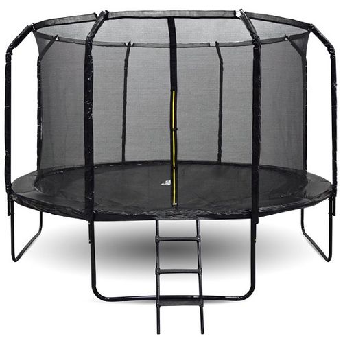 Vrtni trampolin SkyFlyer crni - 366 cm slika 1