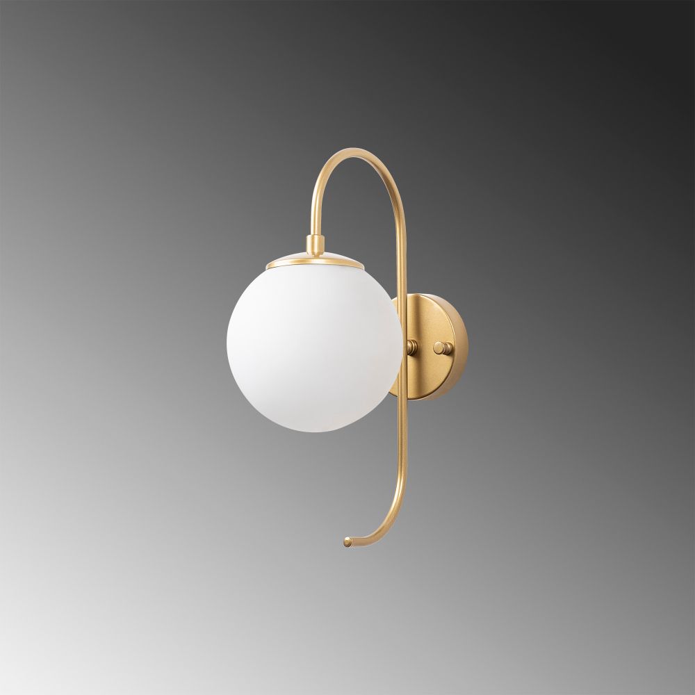 Zidna lampa Jewel - 10565 u sjajno zlatnoj boji slika 3