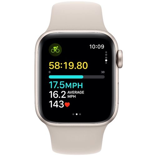 Apple Watch SE GPS 40mm Starlight - S/M slika 7