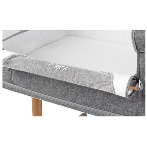 MoMi Prenosivi krevetac Smart Bed, Sivi slika 9