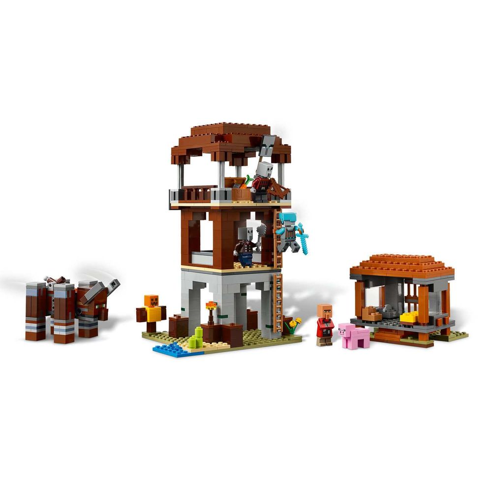 LEGO 21278 The Pillager Outpost and Ravager slika 4