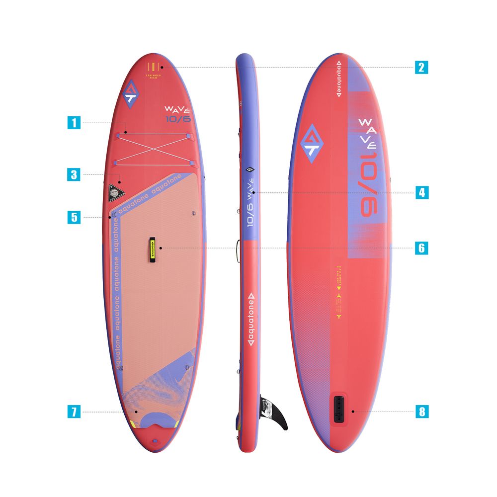 Aquatone SUP Daska WAVE 10'6'' - Višenamjenska Daska za Veslanje slika 6