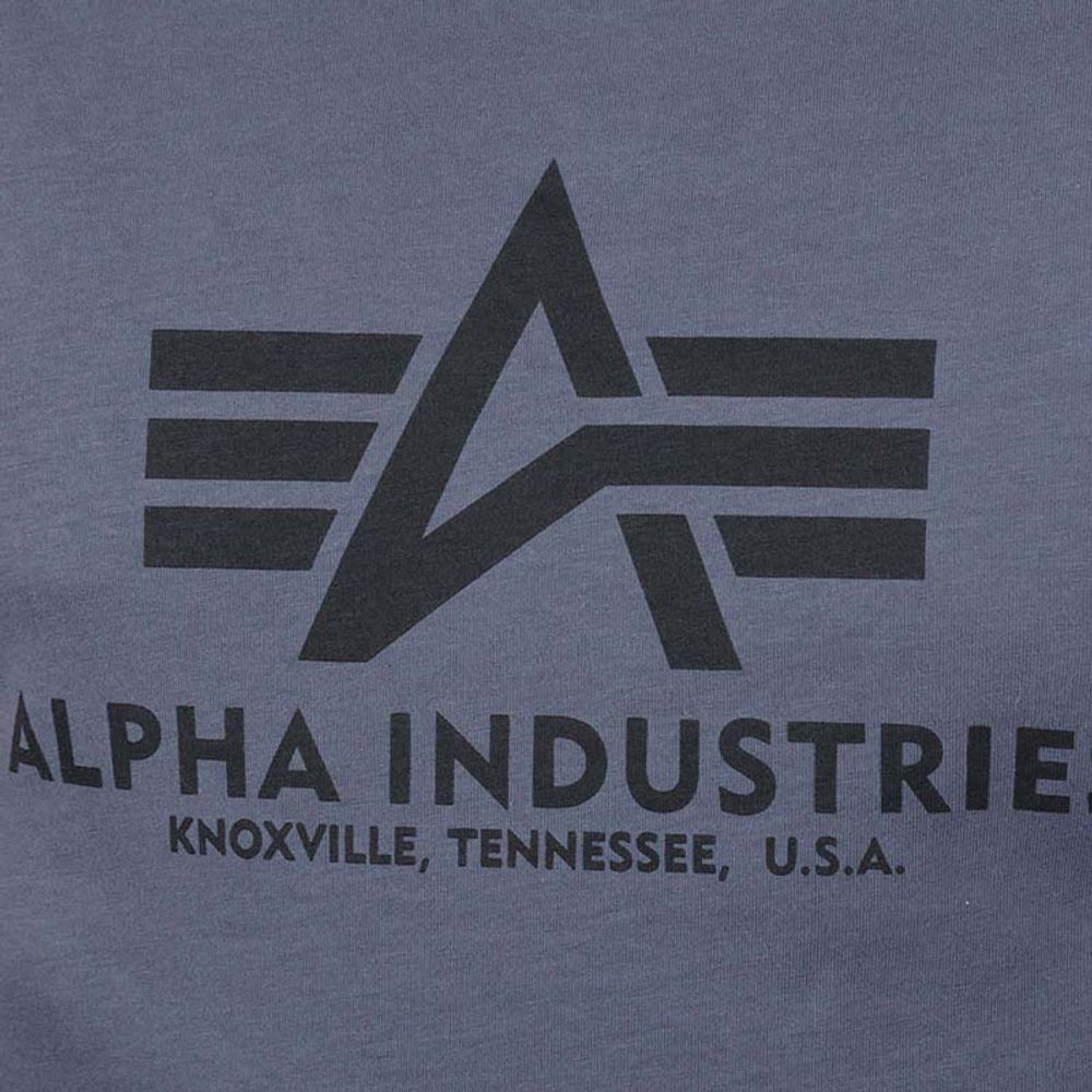 Alpha Industries Muška majica kratkih rukava Basic, Siva slika 4