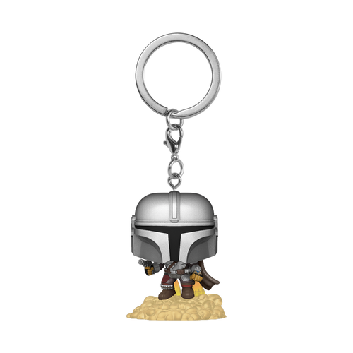 FUNKO POCKET POP PRIVJESAK Star Wars Mandalorian s pojačivačem slika 1