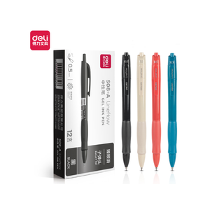 GEL ROLER DELI S08 LINEFLOW CRNI S08BLACK
