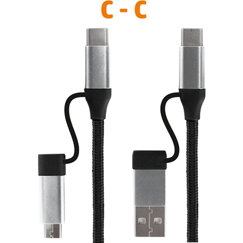 home USB kabel za punjenje, 4u1, multi, dužina 1.5 met. - USB MULTI slika 2