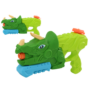 Vodeni pištolj dinosaur triceratops zeleni 1000 ml s dometom 7 m