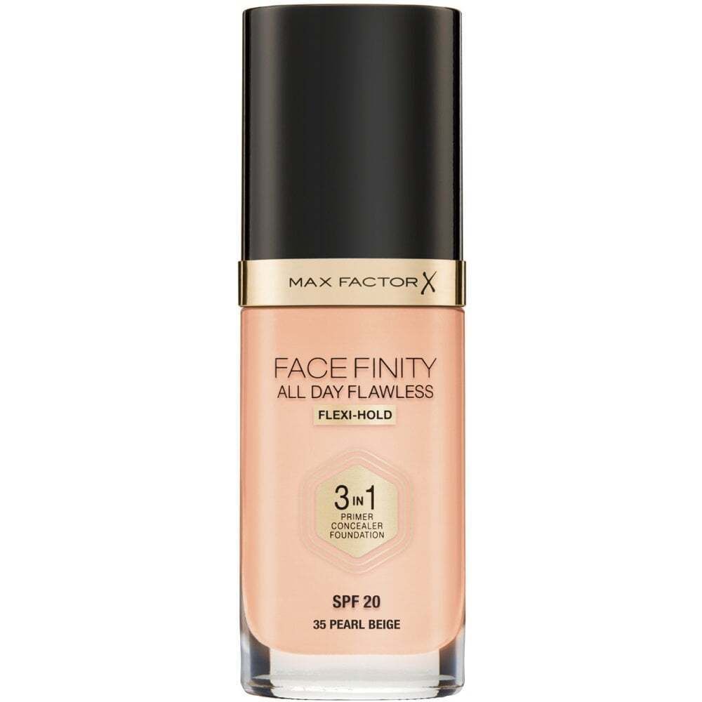Max Factor Facefinity 3u1 Tečni puder 35 Pearl Beige 30ml slika 1