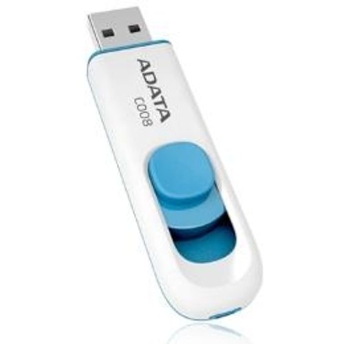 A-DATA 64GB 2.0 AC008-64G-RWE plavo beli slika 1