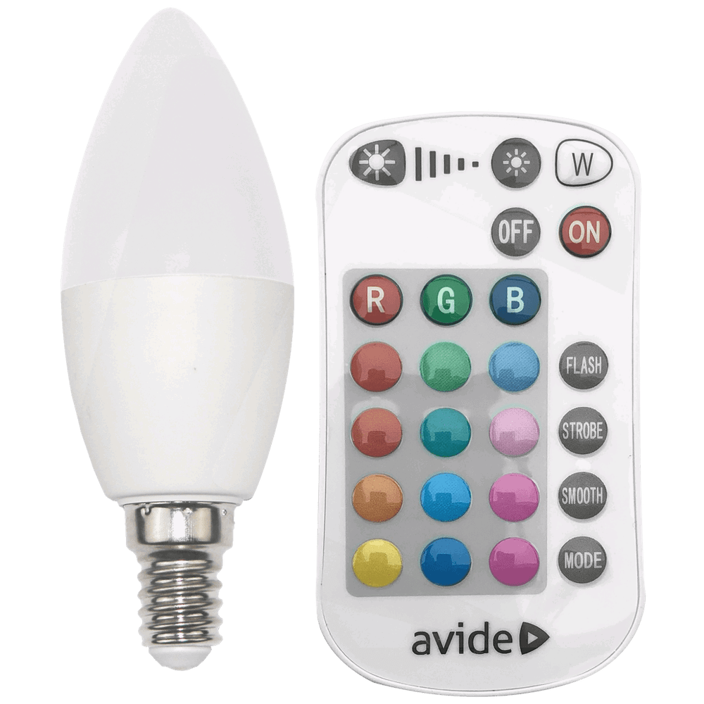 Avide Pametna sijalica, LED 4.9W, E14, RGB+W, 2700K, daljinski - Smart LED Candle 4.9W slika 2
