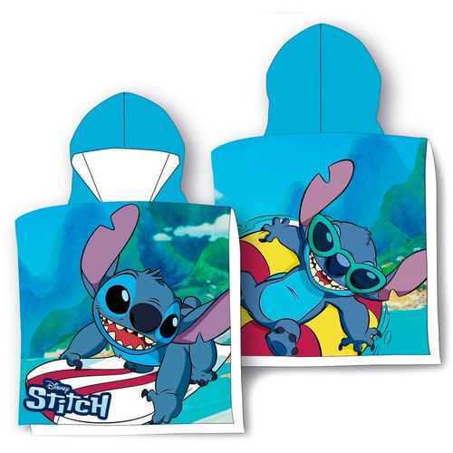 Disney Stitch Surf microfibre poncho towel slika 1