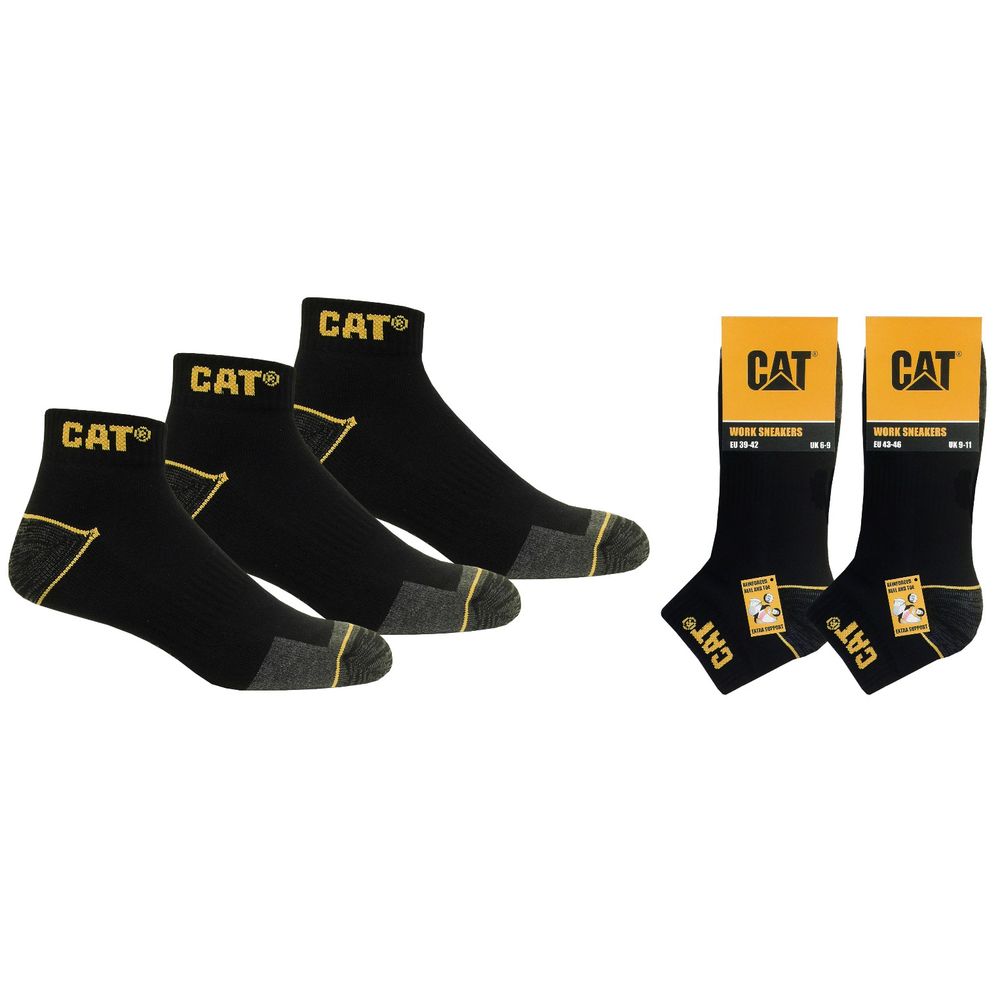 MUŠKE ČARAPE CRNE 43/463 PARA  CAT ZCM0509 slika 1