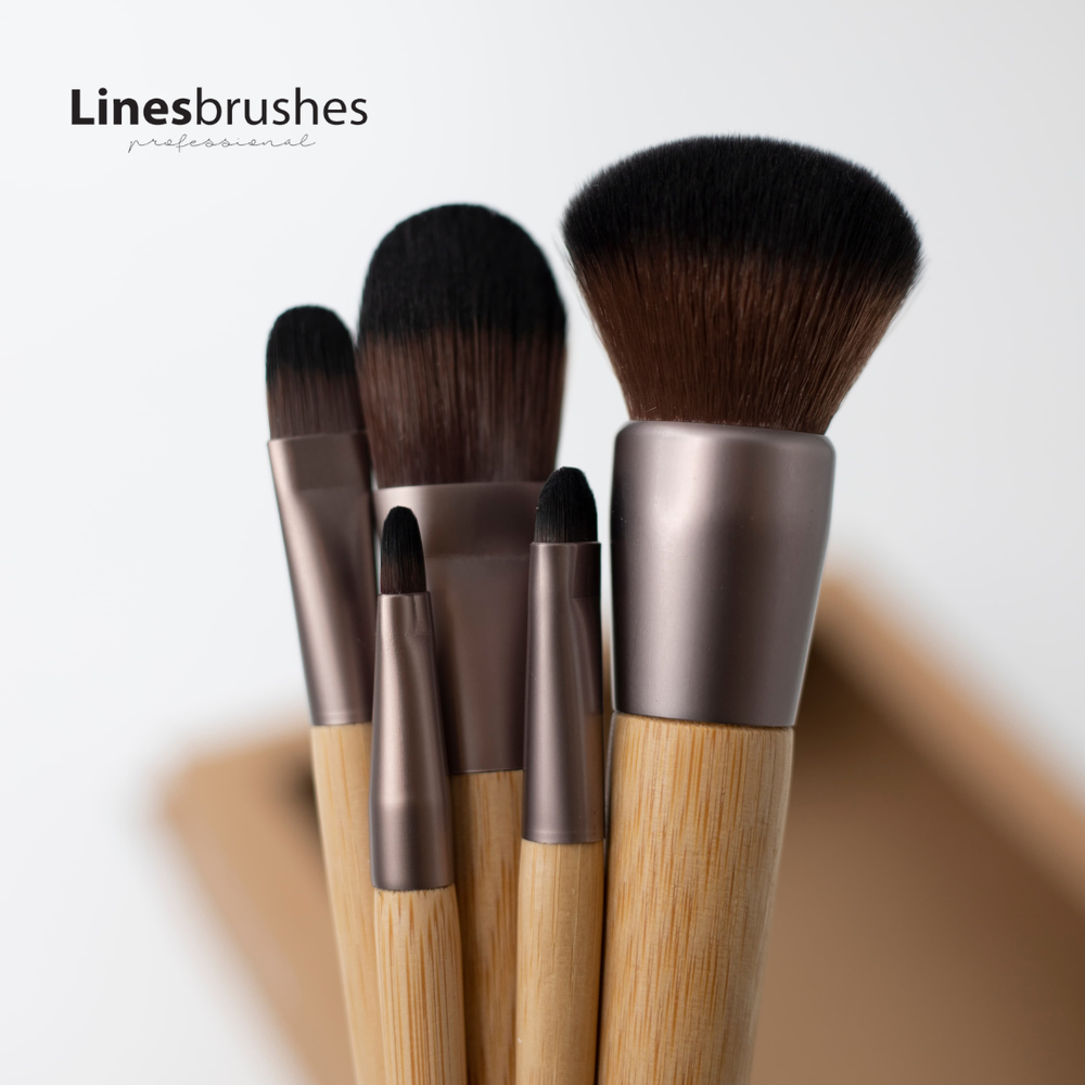 LINES Veganski set makeup četkica slika 2