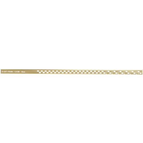 Letva za tuš kabinu 120cm Brush Gold slika 4