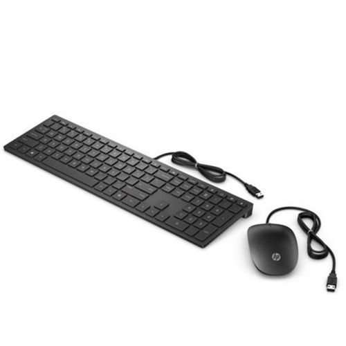 HP tastatura+miš Pavilion 200 žični set SRB 9DF28AA crna slika 1