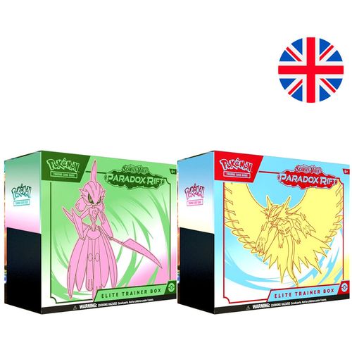 English Pokemon Scarlet & Violet Paradox Rift Collectible card game box slika 1