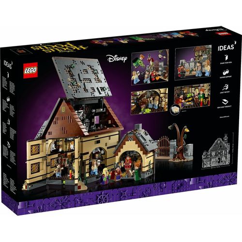Playset Lego Disney Hocus Pocus - Sanderson Sisters' Cottage 21341 2316 Dijelovi slika 2