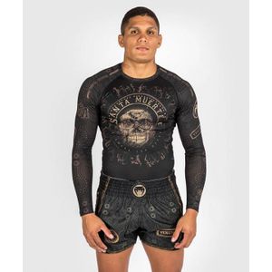 Venum Santa Muerte Dark Side - Rashguard Dugi Rukav Crno/Braon XXL