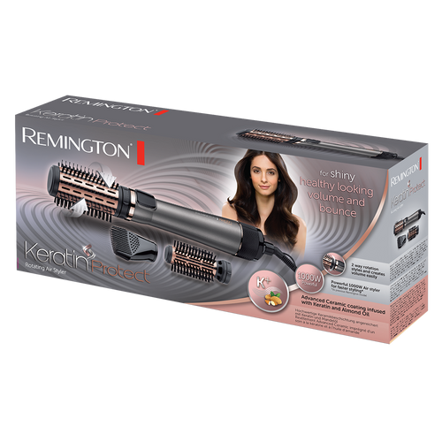 Remington rotirajuča četka / uvijač za kosu Keratin Rotating Air Styler AS8810  slika 8