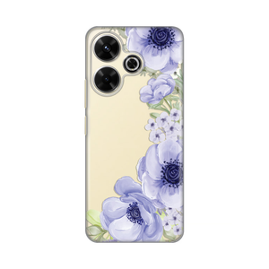 Torbica Silikonska Print Skin za Xiaomi Redmi 13 Blue Roses