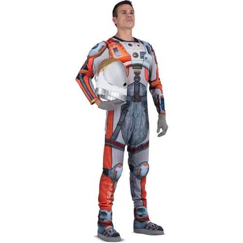 Svečana odjeća za odrasle My Other Me Srebrna Astronaut (4 Dijelovi) M slika 2