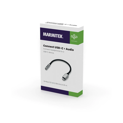 MARMITEK, adapter USB tip C na audio 3,5 mm jack ženski slika 2