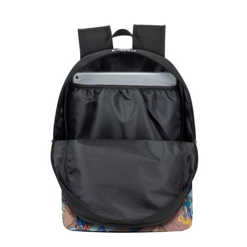 Ruksak RivaCase Agora 5420 black Urban Print backpack "Skaters", 12L slika 10