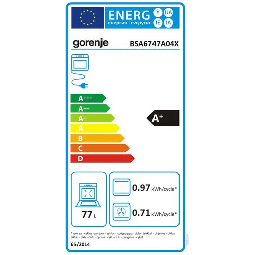 Gorenje BSA6747A04X Ugradna rerna slika 11