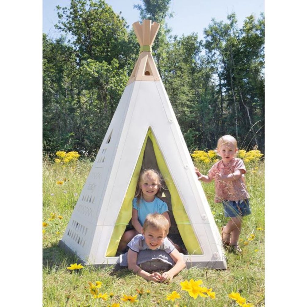 Smoby Dječija kućica u obliku šatora Teepee 2U1 slika 7