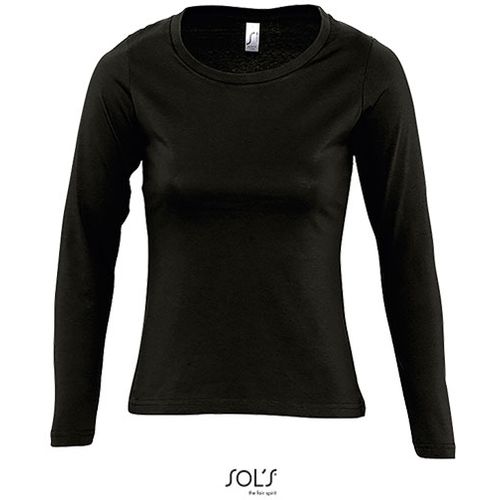 MAJESTIC ženska majica sa dugim rukavima - Crna, XXL  slika 5