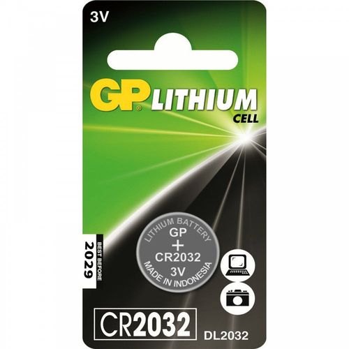 GP CR2032 blister pak. po 1kom, Lithium 3.0V slika 1