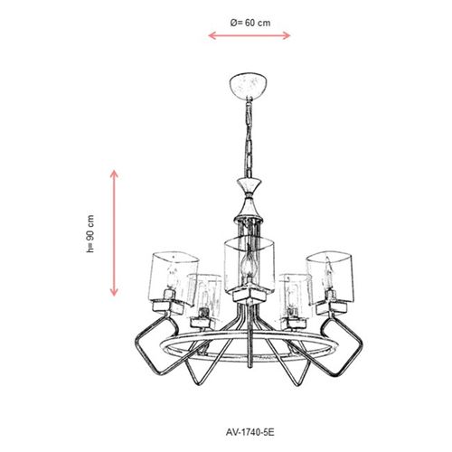 Luster Antiquation AV-1740-5E slika 7