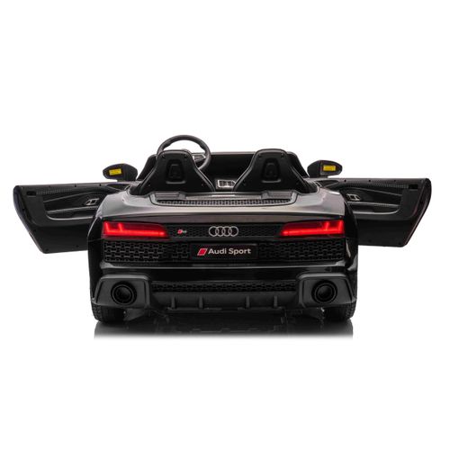 Licencirani auto na akumulator Audi R8 Spyder LIFT - dvosjed - crni slika 9