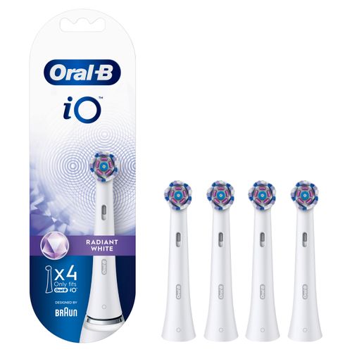 Oral-B iO zamjenske glave radiant white 4ct slika 1