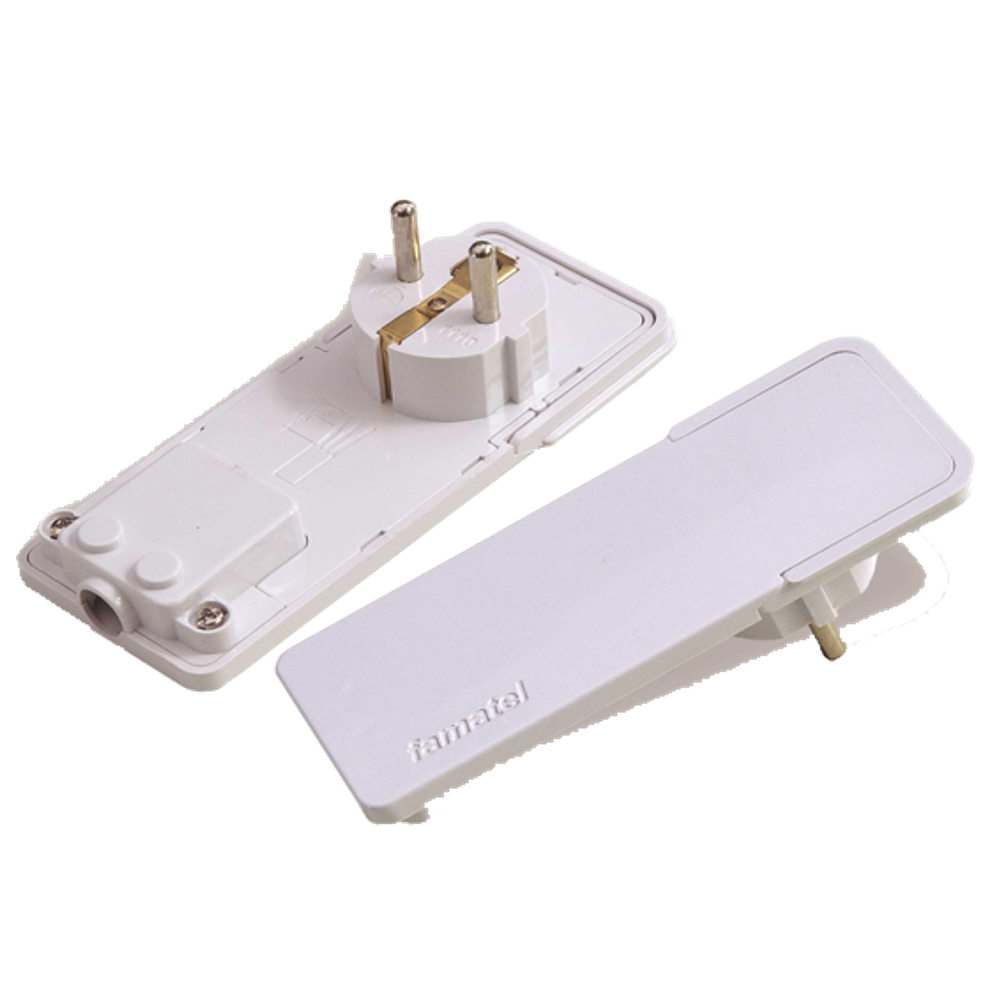 Famatel Strujni utikač, 4,8mm, 16A, slim - 1110 slika 4