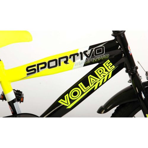 Dječji bicikl Volare Sportivo 16" žuto/crni slika 7