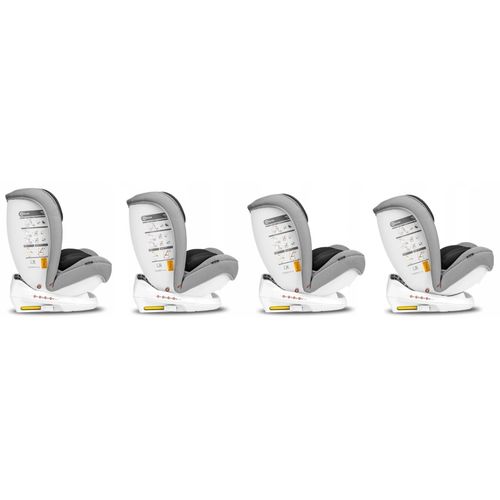 Lionelo autosjedalica Oliver, ISOFIX, 9-36Kg, certifikat, siva, 5g JAMSTVA slika 6