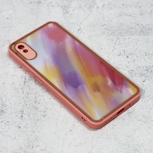 Maska Candy Marble za Xiaomi Redmi 9A svetlo ljubicasta slika 1