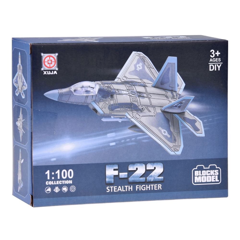 Set kocki model mlaznog aviona f-22 1:100 za5027 slika 7
