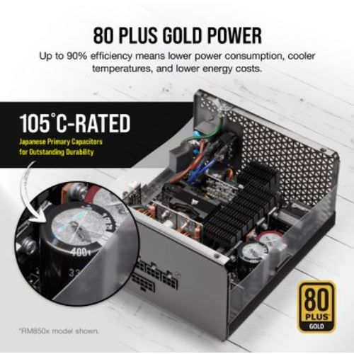 Corsair PSU 1000WRM1000x 80 PLUSGold Fully Modular ATX slika 3